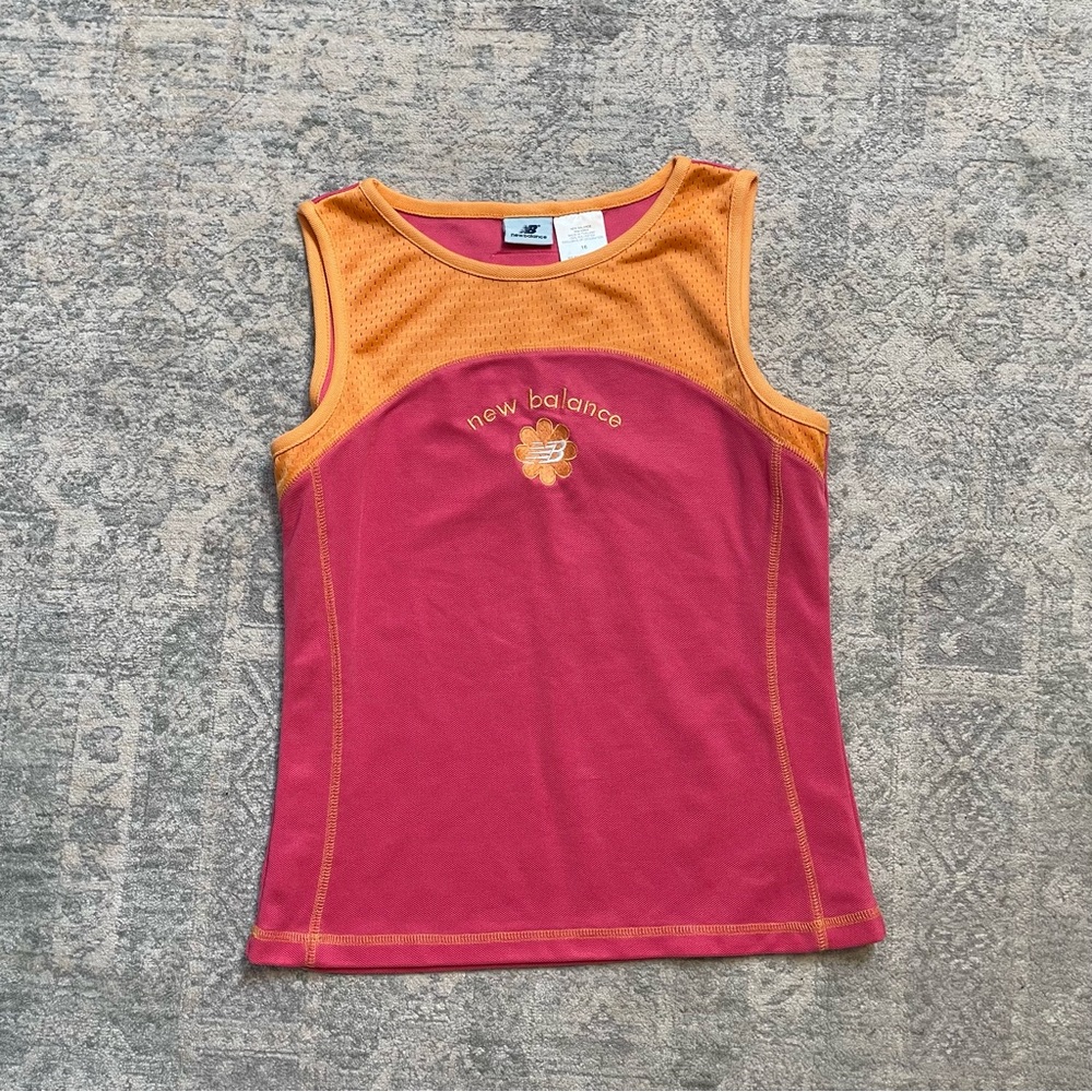 y2k flower tank top
